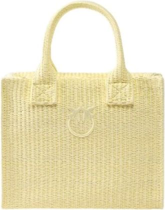Pinko Pinko, Tassen, Dames, Geel, ONE Size, Borsa Donna Pinko