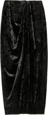 Isabel Marant Gonna midi Alyssa - Nero