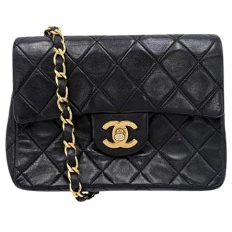 Chanel Pre-owned Vintage Shoulder Bag - Dames - Pre-owned - Zwart - Maat: ONE Size Leer