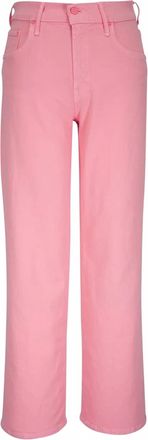 Mother Womens Maven Jeans In Rose Pink