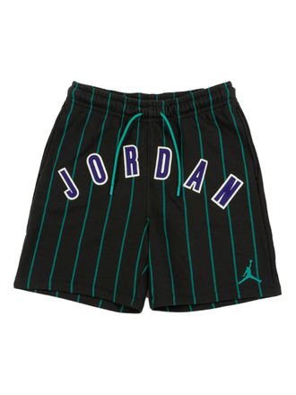 Nike Jordan Brooklyn trainingsshorts met krijtstreep - Zwart