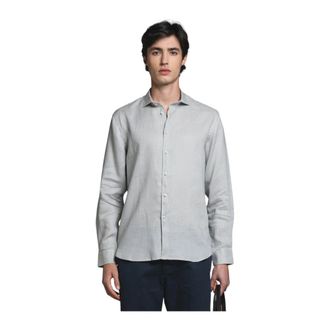 IMPURE Riley Shirt - Heren - Casual Overhemden - Grijs - L - Linnen - Overhemden