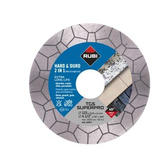 Rubi Disco De Diamante Rubi Tgs 125 Superpro Para Corte Y Desbaste 2 En 1