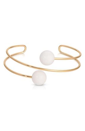 Ettika Summer Escape Cuff Bracelet in Bone at Nordstrom