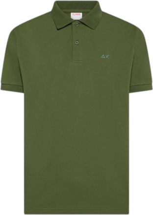 Sun 68 Polo Shirt - Heren - Polos - Groen - S - Katoen - Tops
