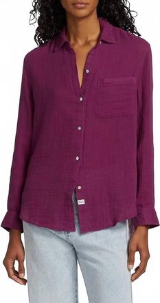Rails Ellis Button Down Shirt In Boysenberry