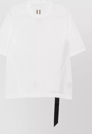 Rick Owens ribbed cotton short-sleeve t-shirt