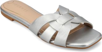 Journee Collection Women & apos;s Arrina Medium and Wide Width Flat Sandals
