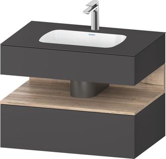 Duravit Duravit Qatego Lavabo Encastrado Con Base De Lavabo Consola