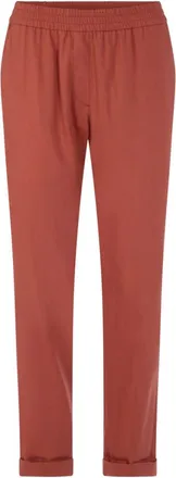 Marc Cain Broeken, Dames, Rood, L, Wol, Rhodos Cropped Broek