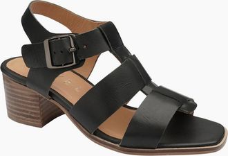 Ravel Womens Togston Womens Heeled Sandals - Black - Size: 7