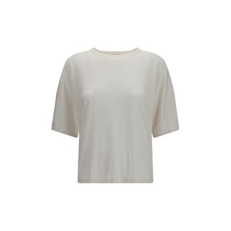 Brunello Cucinelli White Cashmere Womens Sweatshirt