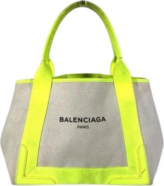 Balenciaga Pre-owned Vintage Tote Bag - Dames - Vintage Shopper - Veelkleurig - ONE Size - Leer - Vintage