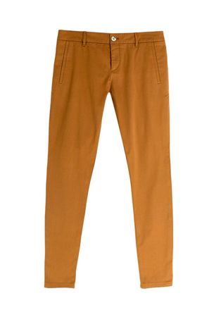 Gucci Dark Gold Cotton/Elastane Jeans Size M