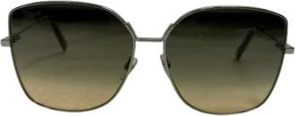 Givenchy Pre-owned Accessories, female, Gray, Size: ONE SIZE Pre-owned Square-Framed Sunglasses