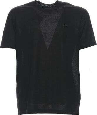 Paul & Shark T-Shirt Collectie - Heren - T-shirts - Zwart - M - Katoen - Tops