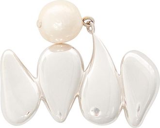 Agmes Joy Sterling Silver Brooch - One Size