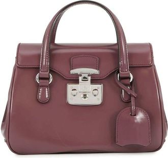 Gucci Pre-owned Gucci Smooth Calfskin Lady Lock Handbag TJ23UI4EEZYQZBRH