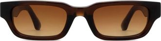 Chimi Eyewear Occhiali da sole 10 Core squadrati - Marrone