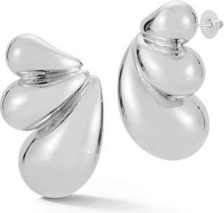 Sphera Milano Statement Stud Earrings in Silver at Nordstrom Rack