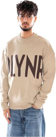 Dolly Noire Dlynr Trui - Heren - Ronde hals truien - Beige - S - Truien & Vesten