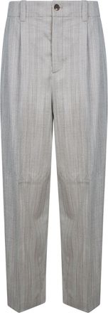 Golden Goose WV Micro Micro Herringbone Wool-Blend Sweatpants