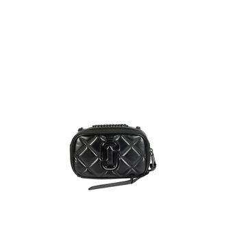 Marc Jacobs Cross Body Bags, female, Black, Size: ONE SIZE The Softshot Quilted