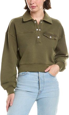 Frame Denim Frame Denim Polo Henley Sweatshirt