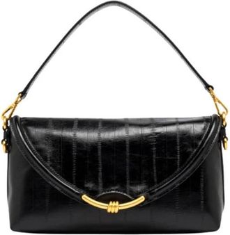 Gianni Chiarini Bea Schoudertas - Dames - Schoudertassen - Zwart - ONE Size - Leer - Tassen