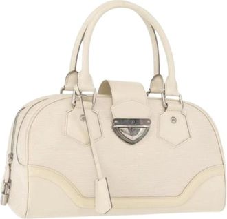 Louis Vuitton Pre-owned Handbags, female, White, Size: ONE SIZE Pre-owned Vintage Handbag