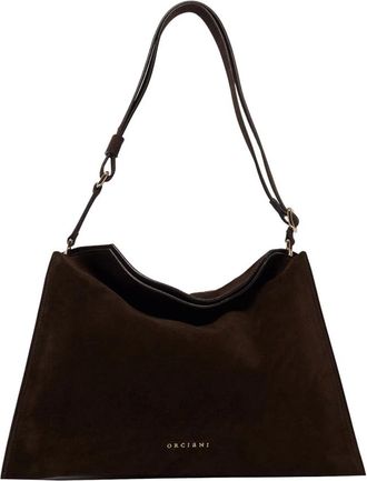 Orciani Trinity Peach Midi - Bags - Mujer - Marr&oacute;n - ONE SIZE