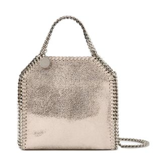 Stella McCartney Tassen, Dames, Roze, ONE Size, Polyester, Falabella Tiny Tote