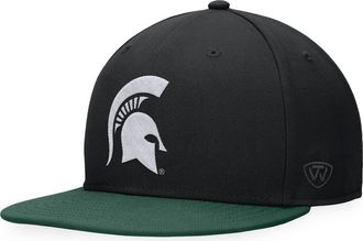 Top of the World Mens Top of the World Black Michigan State Spartans Fitted Hat at Nordstrom, Size 7 3/8