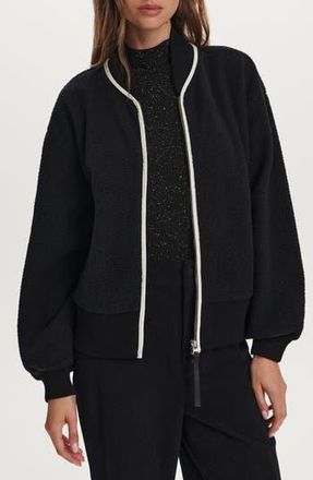 Varley Hansley Fleece Jacket in Black at Nordstrom Rack, Size X-Large