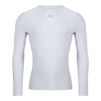 Canterbury Of New Zealand Heren Thermoreg Top met lange mouwen (Wit)