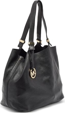 Michael Kors Leren shopper - Zwart