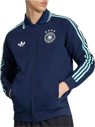 adidas Germany 2026 Away Anthem Jacket Asia Sizing Collegiate Navy JZ9336
