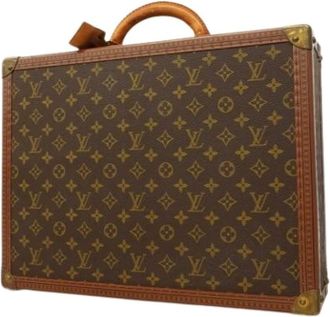 Louis Vuitton Pre-owned Weekend Bags, unisex, Brown, Size: ONE SIZE Pre-owned Attach&eacute; Case