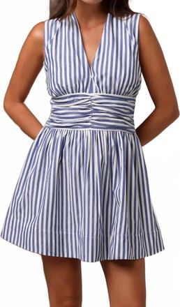 Shore Leave Viva Mini Dress In Pacific Stripe