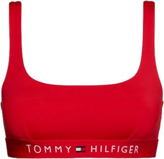Tommy Hilfiger Bralette Badmode - Dames - Bikinis - Rood - S - Badmode