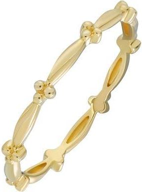 Bony Levy 14K Gold Bead Station Stackable Ring in 14K Yellow Gold at Nordstrom, Size 7
