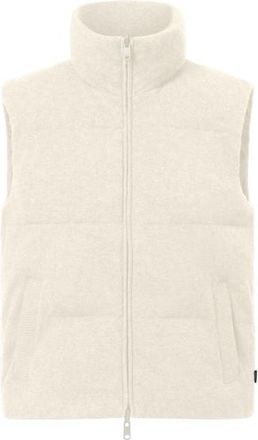 Ecoalf Sintre Vest Reversible Hybrid Merinogilet f&uuml;r Damen | wei&szlig;