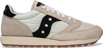 Saucony Womens Jazz Original Vintage Sneaker, White Black, 6.5 UK