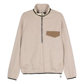 RANRA Ranra, Hoodies & sweatvesten, Heren, Beige, XL, Katoen, Peysa