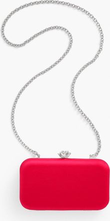 Talbots Rose Minaudière Clutch - Red - 001 Talbots