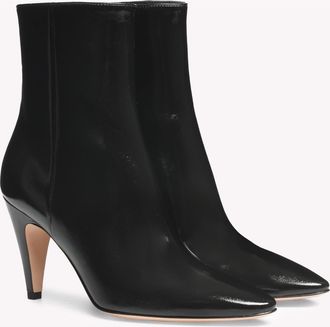 Gianvito Rossi Amelia Bootie in Black Nappa at Nordstrom, Size 37.5