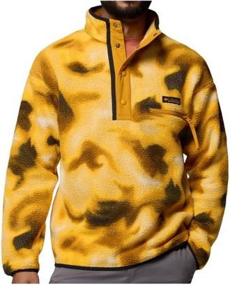 Columbia Helvetia II Printed Half Snap Fleece Fleecepullover f&uuml;r Herren | bunt
