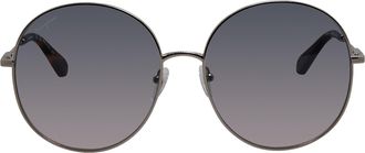 Ferragamo SF 299S 688 60mm Womens Round Sunglasses