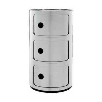 Kartell Componibili Mueble De Almacenamiento Modular Cromado