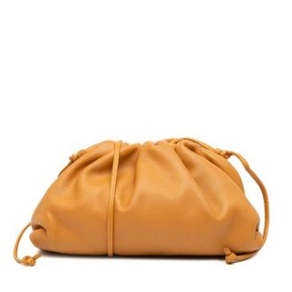 Bottega Veneta Pre-owned Clutches, female, Brown, Size: ONE SIZE Pre-owned Leather Shoulder Bag